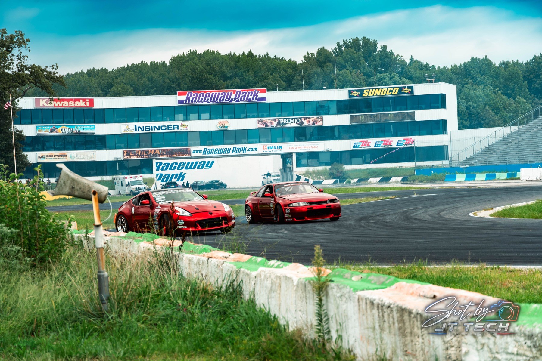 Red car photography
