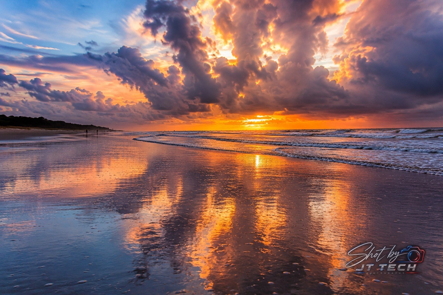 Sunrise water photography