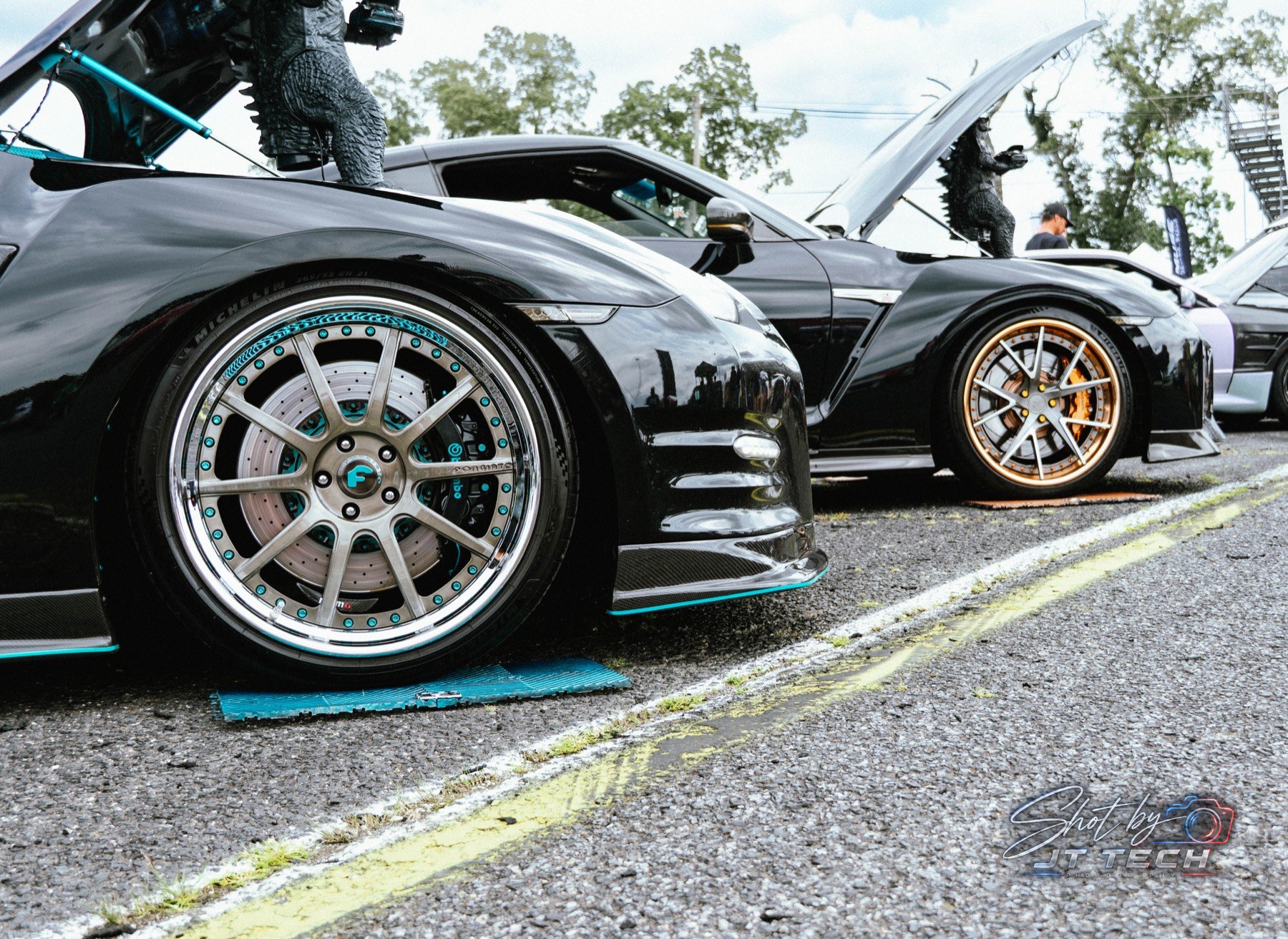 Close-up tire photography